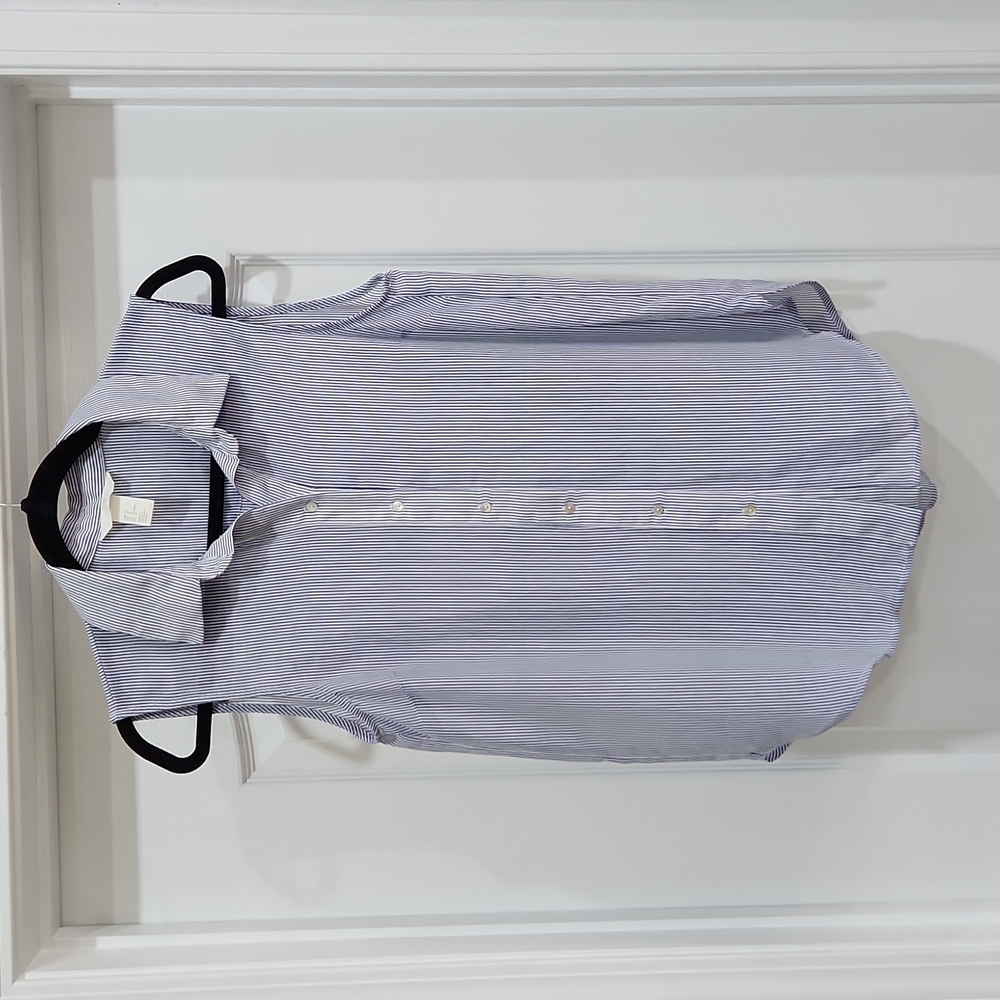 H&M striped button up tank, sz 8
